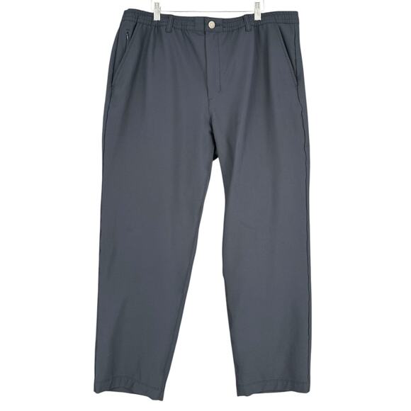 MARC NEW YORK Dark Blue Elastic Waist Pockets Athletic Lightweight Pants 40/29 - Picture 1 of 7